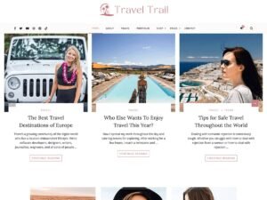 Travel Trail WordPress Theme