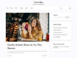Twelve Blog WordPress Theme
