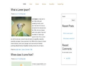 blogzone WordPress Theme