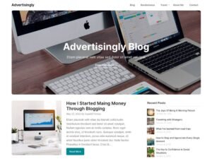Advertisingly Blog WordPress Theme