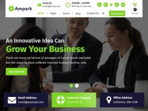 Ampark WordPress Theme