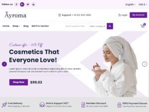 Ayroma WordPress Theme