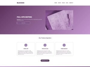 Blockio WordPress Theme