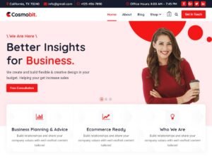 Cosmobit WordPress Theme