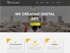 Design Techup WordPress Theme