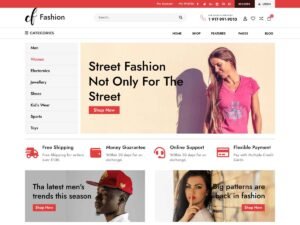 Fashion Ecommerce Zone WordPress Theme