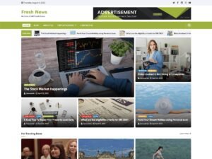 Fresh News WordPress Theme