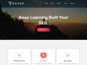 Fresh Techup WordPress Theme