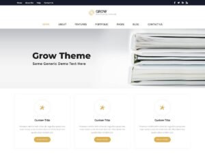 Grow eMagazine WordPress Theme