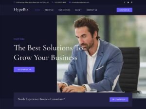 Hypebiz WordPress Theme
