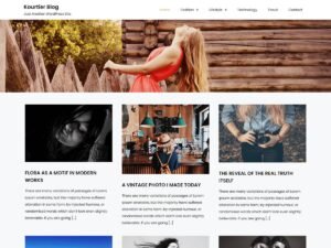 Kourtier Blog WordPress Theme