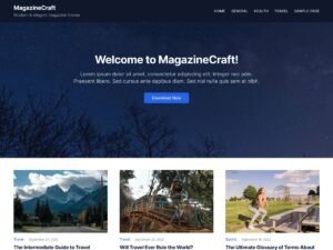 MagazineCraft WordPress Theme