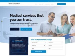 Medical Business WordPress Theme