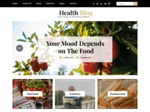 Ovation Health Blog WordPress Theme