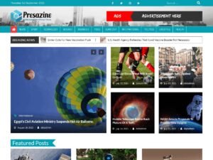 Presazine WordPress Theme