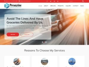 Presazine Business WordPress Theme
