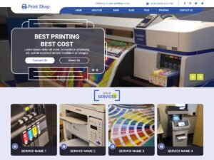 Print Shop WordPress Theme