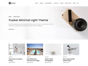 Puskar WordPress Theme