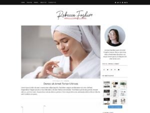 RebeccaFashion WordPress Theme
