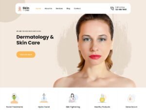 SKT Skincare WordPress Theme