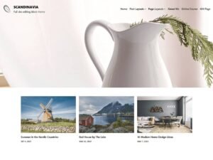 Scandinavia WordPress Theme