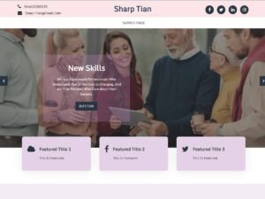 Sharp Tian WordPress Theme