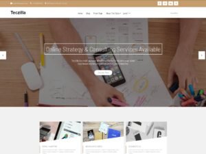Teczilla Marketing WordPress Theme