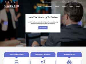 Teczilla SEO WordPress Theme