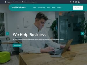 Teczilla Software WordPress Theme