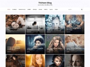 Thirteen Blog WordPress Theme