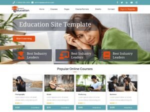 University Education Hub WordPress Theme