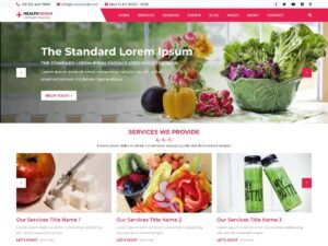 VW Nutritionist Coach WordPress Theme