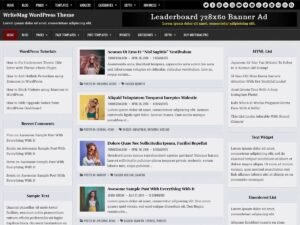 WriteMag WordPress Theme