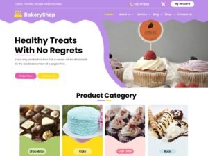 Bakery Store WordPress Theme