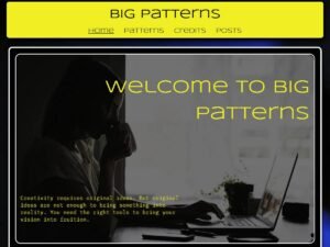 Big Patterns WordPress Theme