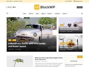 BlockWP WordPress Theme