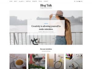 Blog Talk WordPress Theme