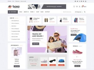 Bosa Travel Shop WordPress Theme