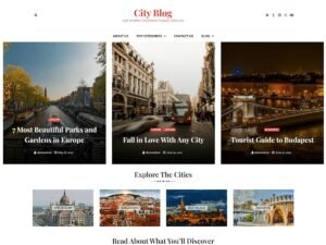 City Blog WordPress Theme
