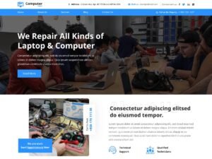 Computer Repair Services WordPress Theme