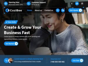 CoziBee WordPress Theme