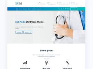ExS Medic WordPress Theme