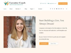 Executive Coach WordPress Theme