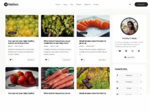 Hallwn WordPress Theme