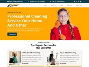 Handyman Cleaning Service WordPress Theme