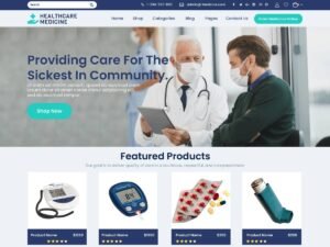 Healthcare Medicine WordPress Theme