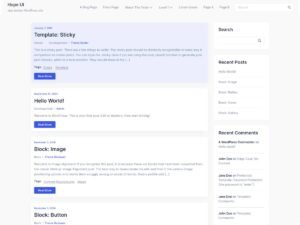 HopeUI WordPress Theme