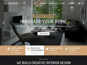 InteriorX WordPress Theme