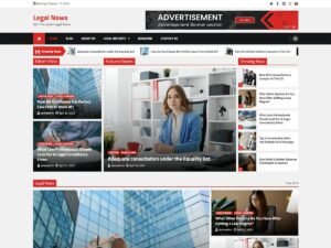Legal News WordPress Theme