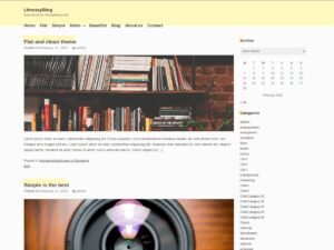 LimeasyBlog WordPress Theme